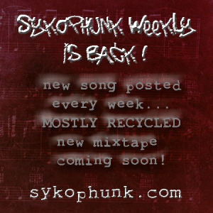 Sykophunk Weekly - free MP3 downloads